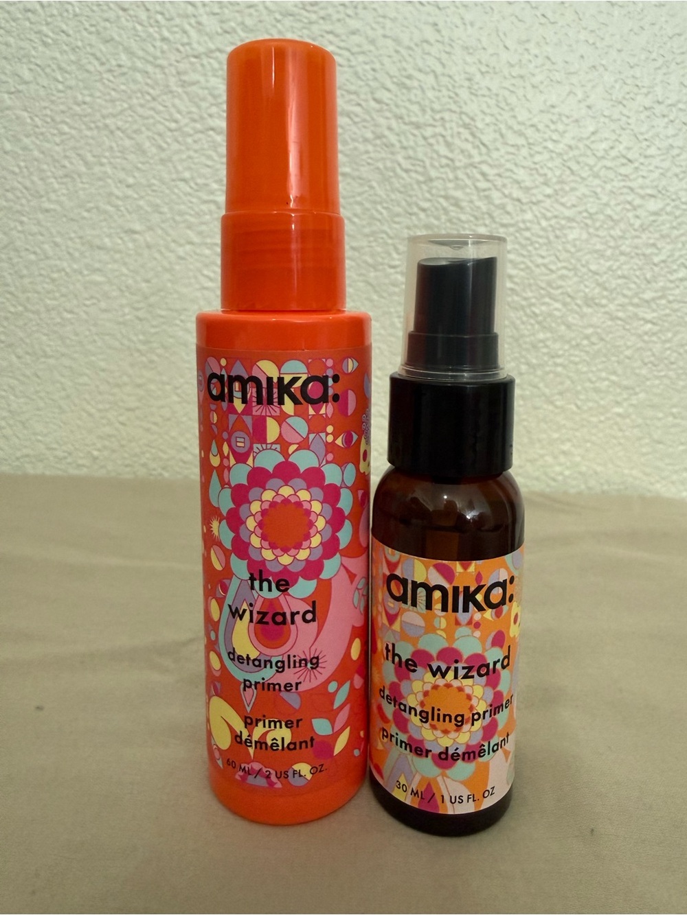 amika The Wizard Detangling Primer Spray Bundle